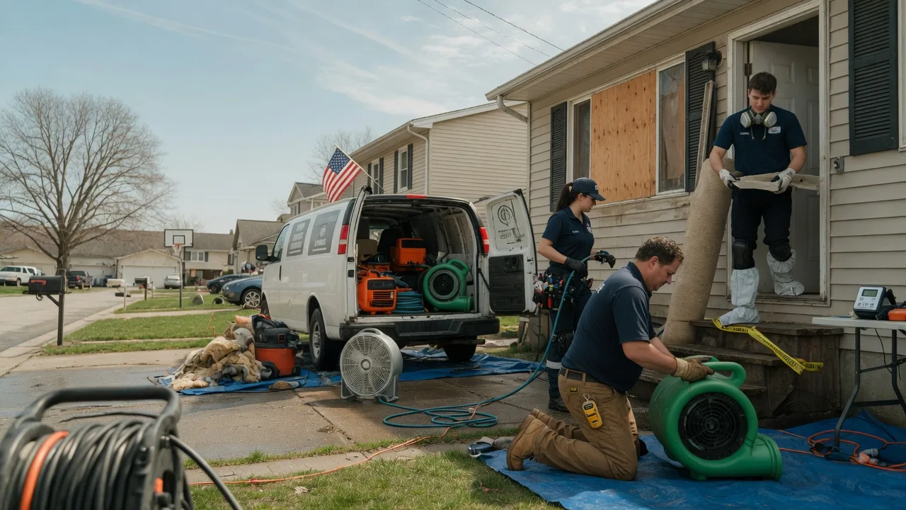 Water Damage Restoration in Maquoketa, IA near me